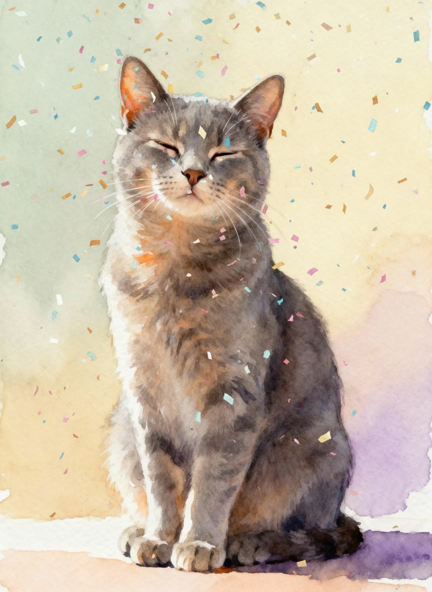 Confetti - Colorful falling confetti